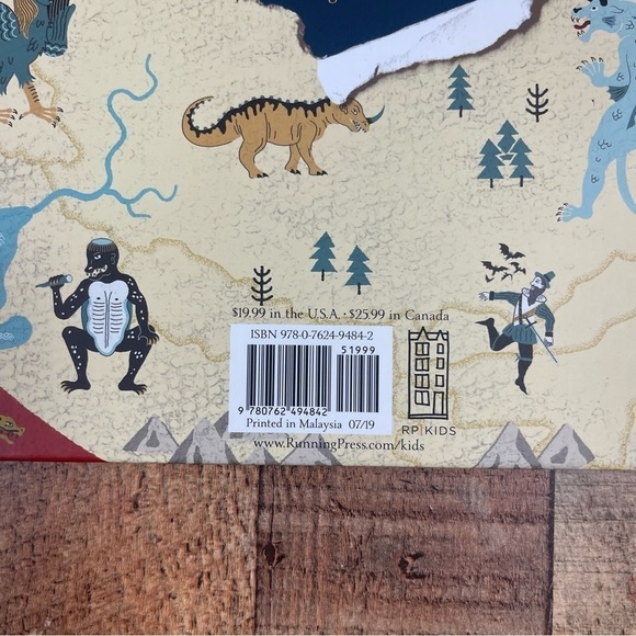 The Atlas of Monsters: Mythical Creatures from Around the World Hardcover - Picture 3 of 10